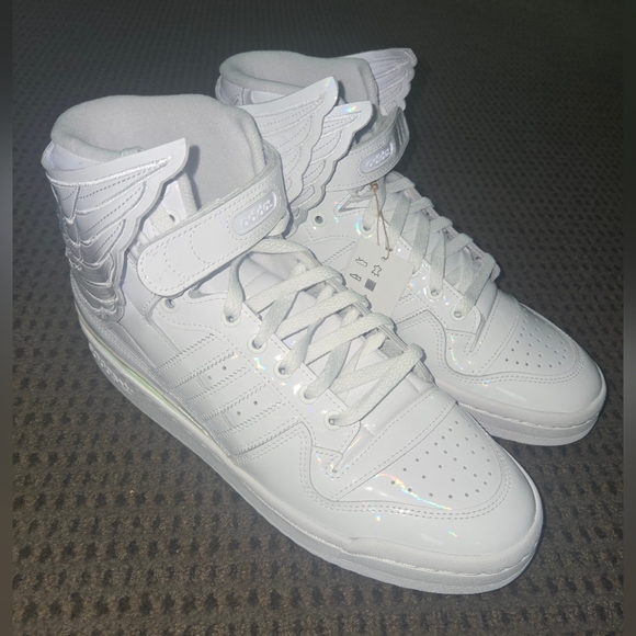 ADIDAS X JEREMY SCOTT MEN'S OPAL WINGS 4.0 SHOES sz 10.5 - Picture 5 of 9